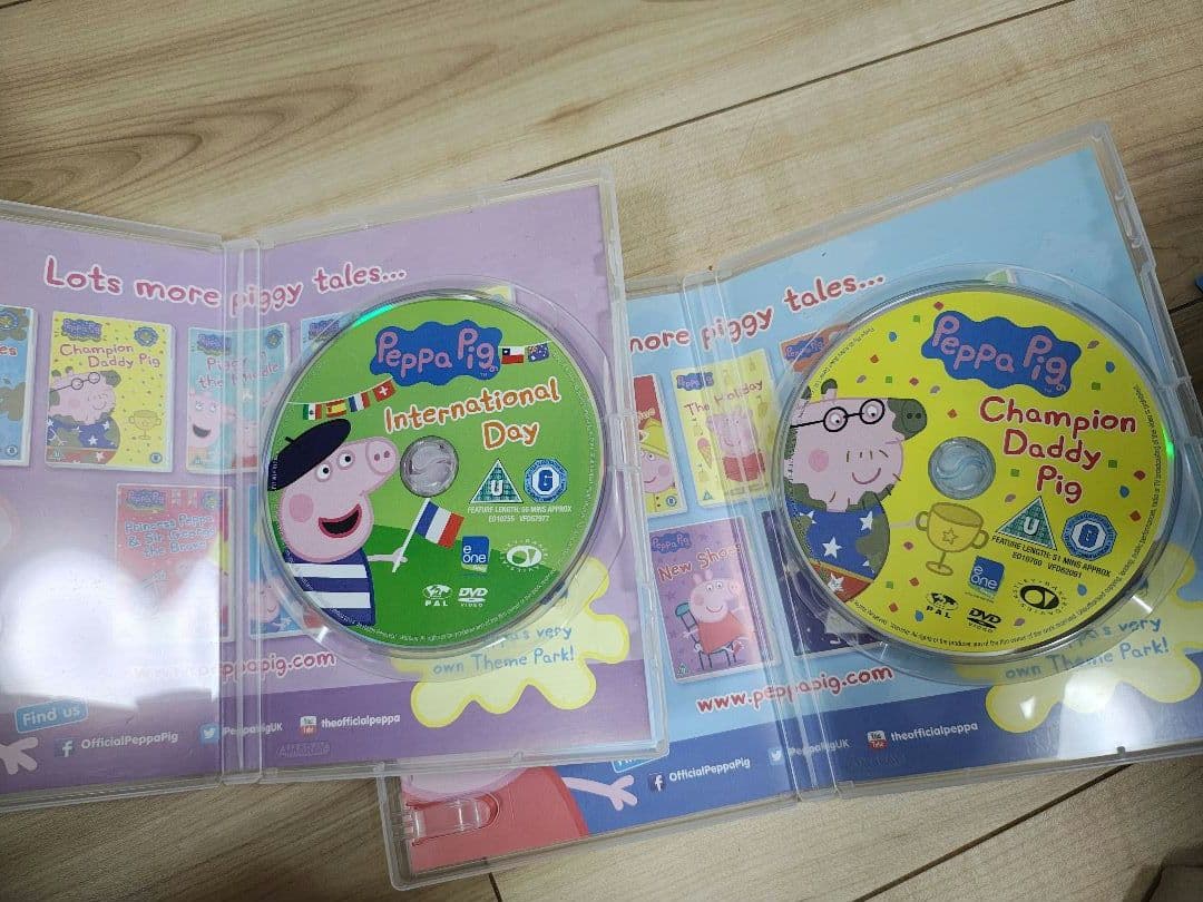 Peppa Pig ペッパピッグ　DVD 20枚セット