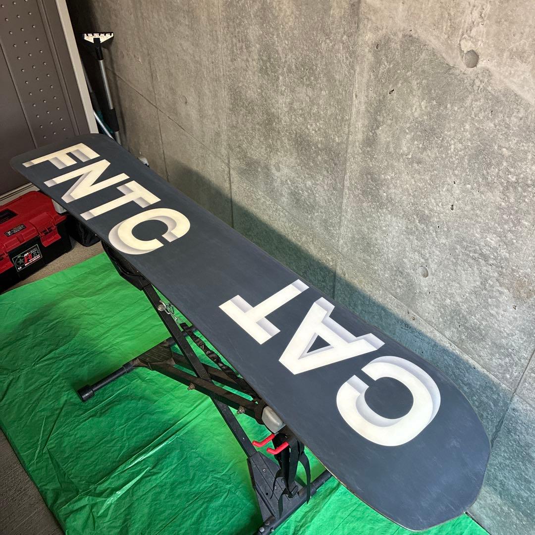 FNTC CAT 155cm ボードケース付き