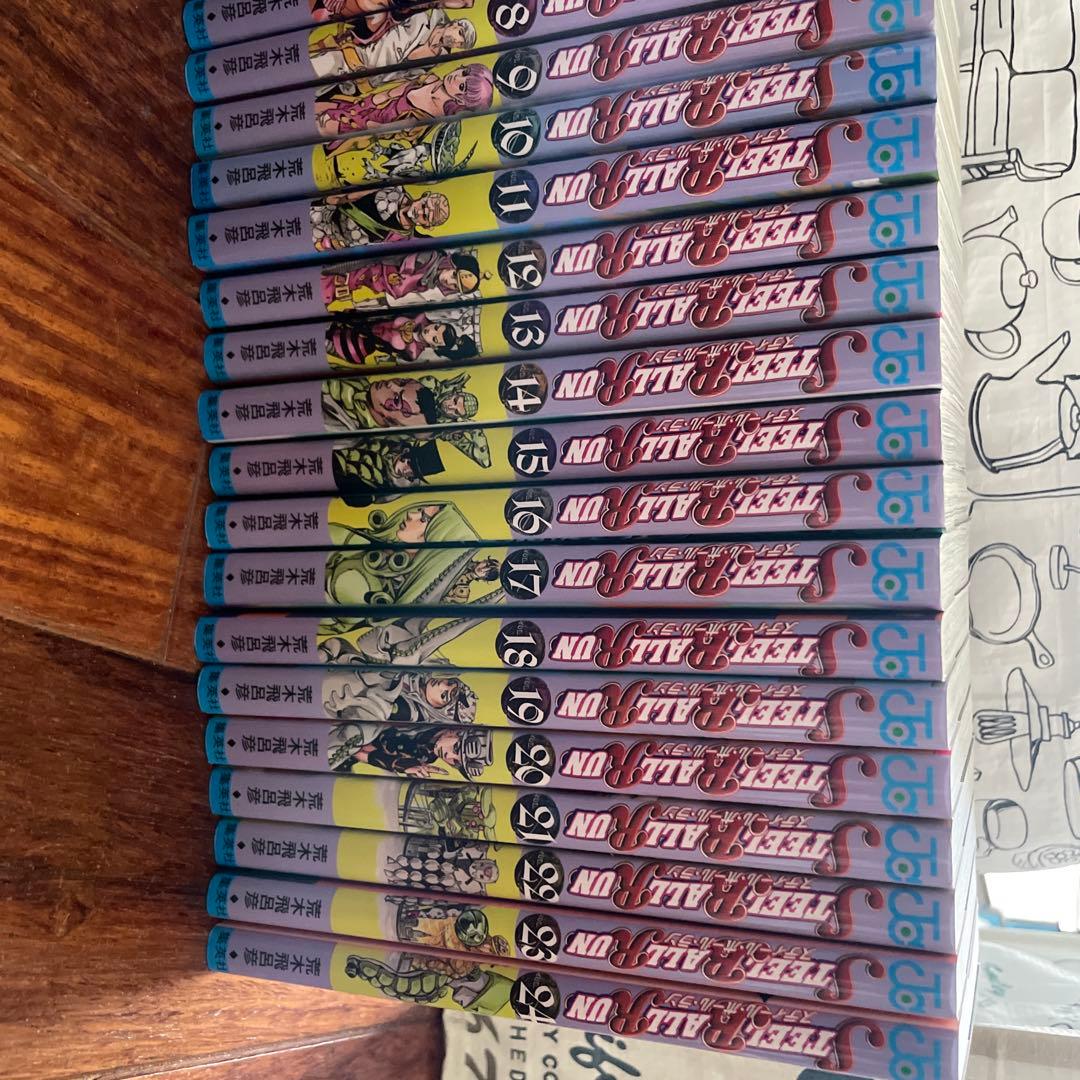 STEEL BALL RUN ジョジョの奇妙な冒険 七部 全巻セット 1~24巻