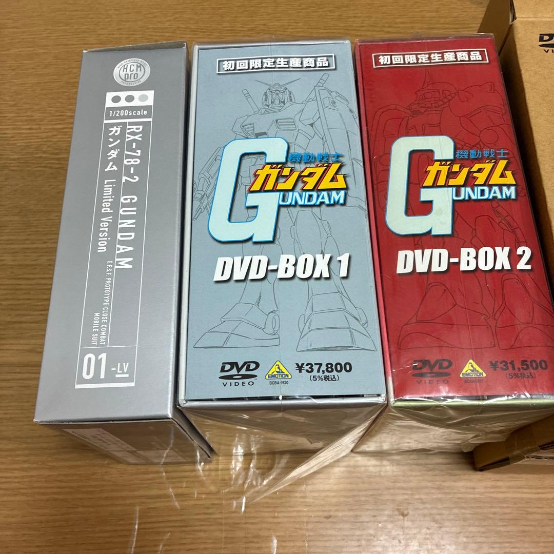 機動戦士ガンダム DVD-BOX1 ・2セット〈完全初回限定生産〉