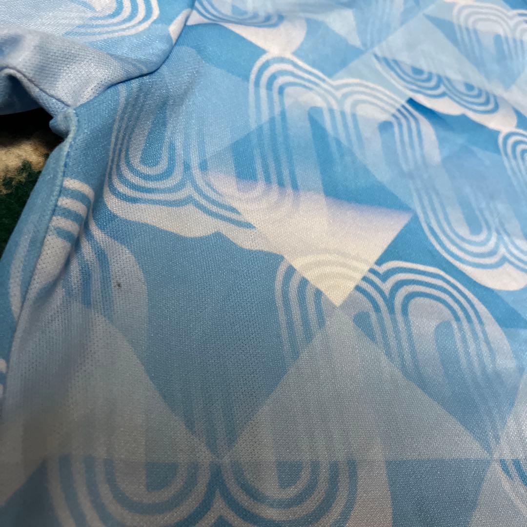 UMBRO x MUNDIAL アンブロ　L シャツ　ブルー