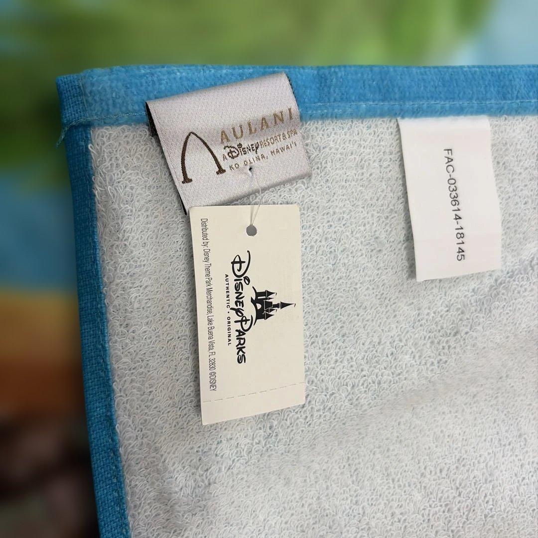 【新品未使用 タグ付き】AULANI ディズニー大判バスタオル アウラニ