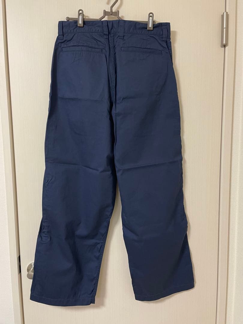 も*し様 FAT501S スピナーベイトコットンサテンファットパンツ　ネイビー