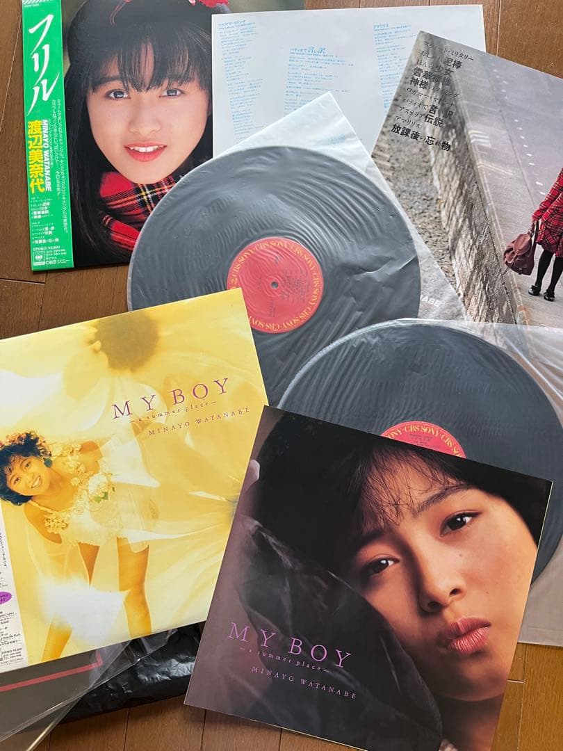 工藤静香、渡辺満里奈、浅香唯、南野陽子、北岡夢子ほかアナログ末期LP12枚セット