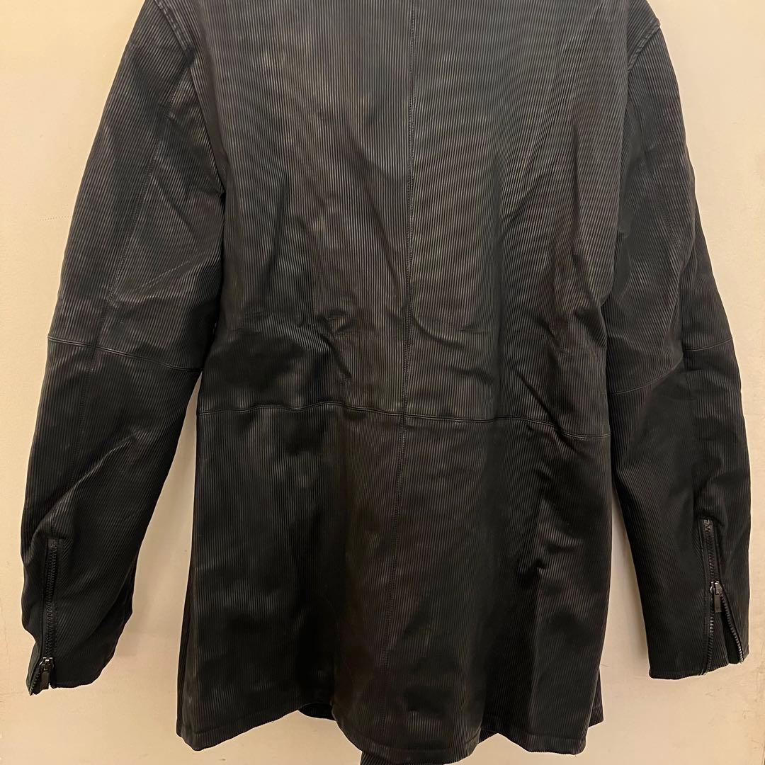 EMPORIO ARMANI レザー ジャケット 50