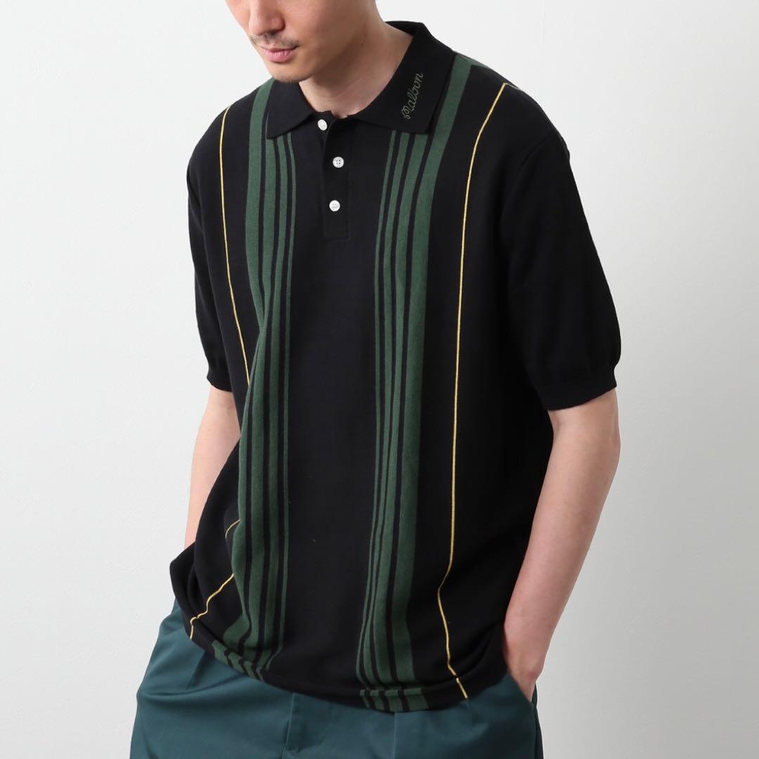 新品未使用 ゴルフ malbon マルボン メンズ シャツ 半袖 Lサイズ
