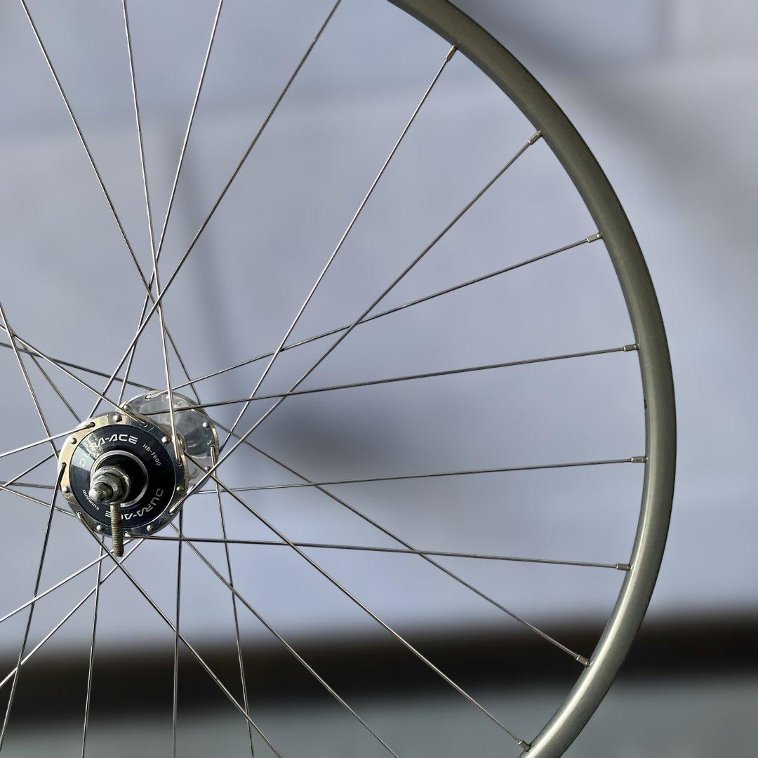 競輪　ホイール　ARAYA AERO 4 DURA-ACE 7600