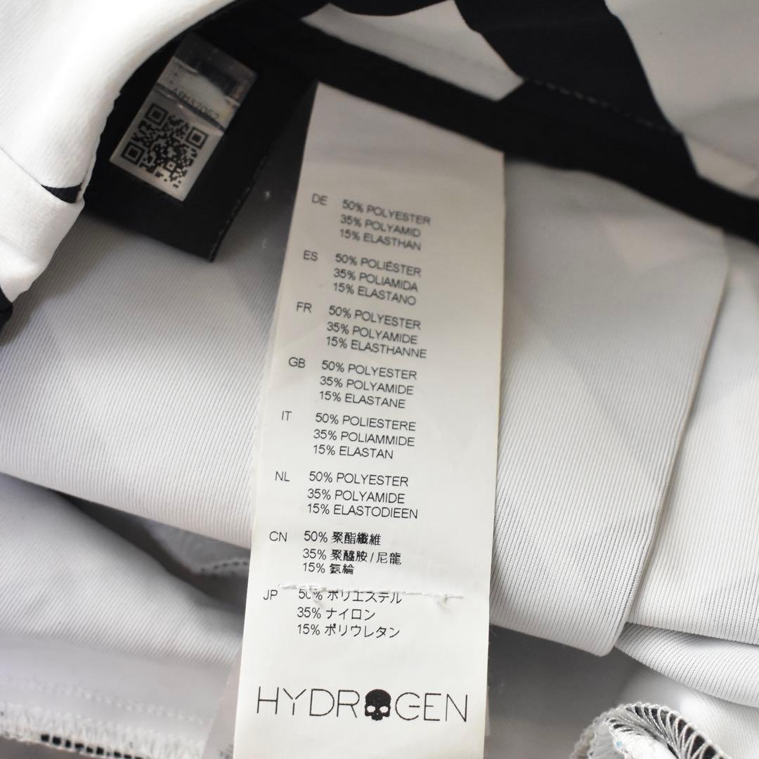 美品✨HYDROGEN ハイドロゲン　ゴルフパンツ Lサイズ　幾何学柄