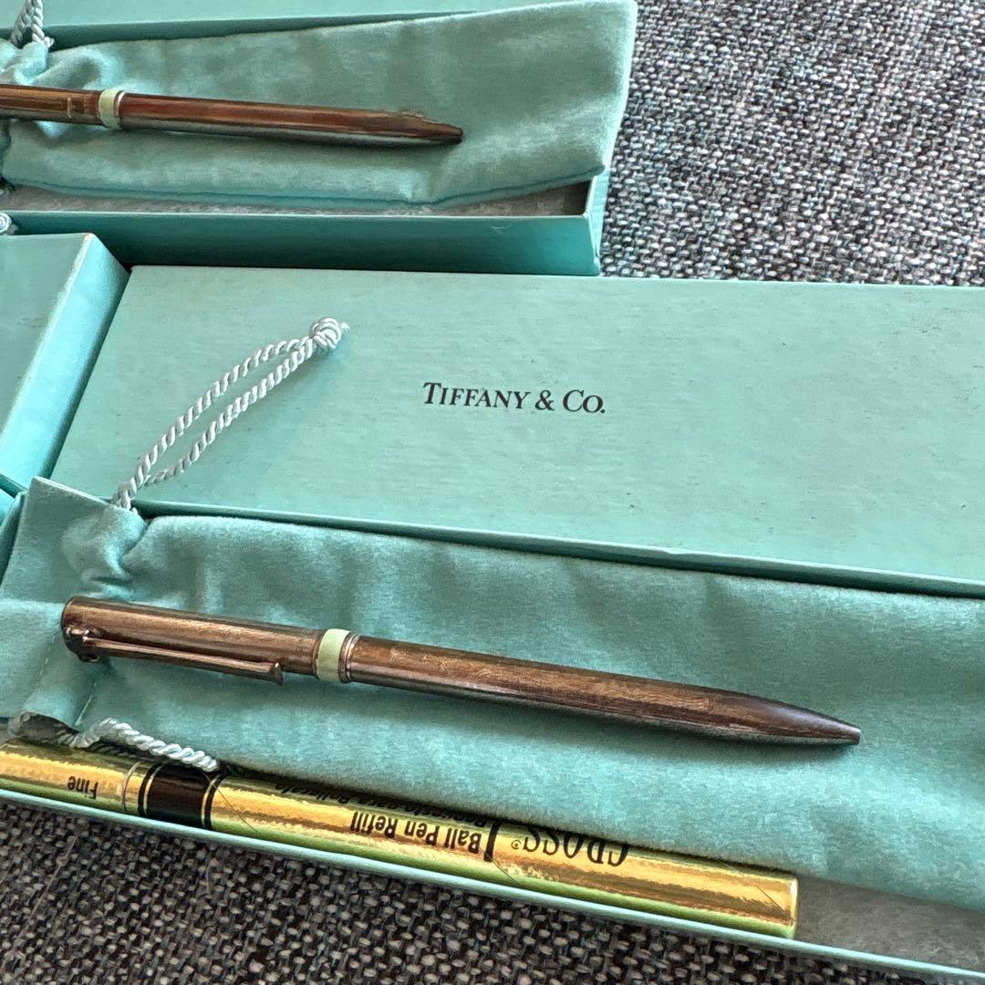 o*f様 Tiffany & Co. ボールペン シルバー ３本セット バラ売り