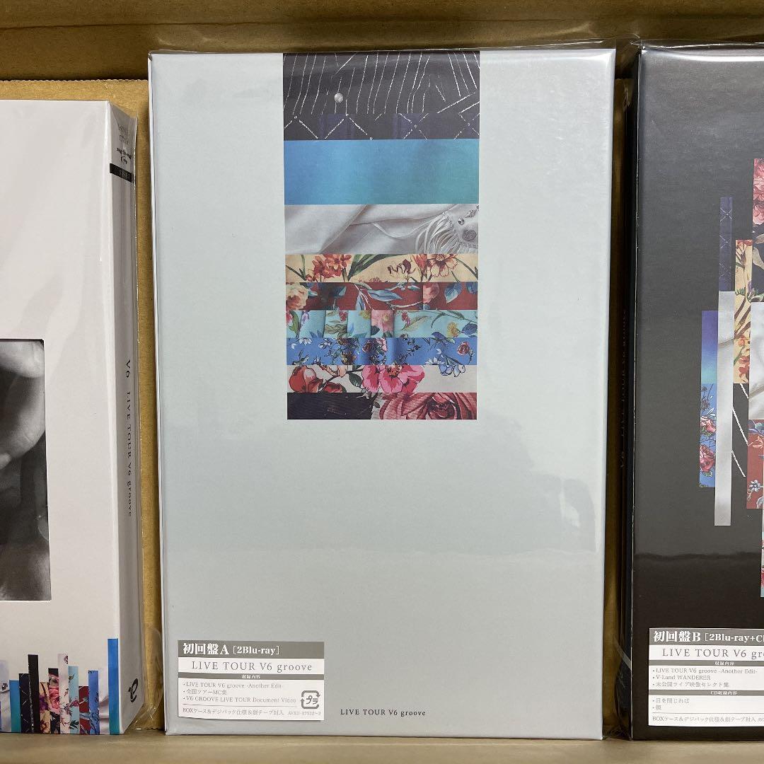 LIVE TOUR V6 groove通常盤 初回盤A初回盤B Blu-ray