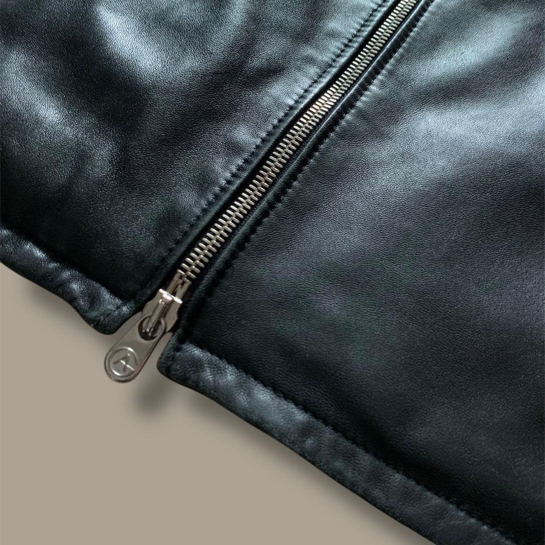 90-00s アーカイブ ARMANI COLLEZIONI レザージャケット
