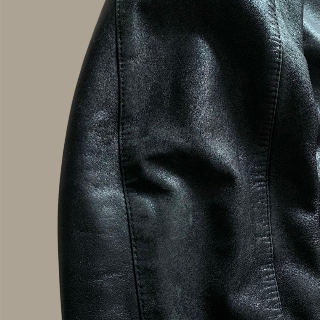 90-00s アーカイブ ARMANI COLLEZIONI レザージャケット
