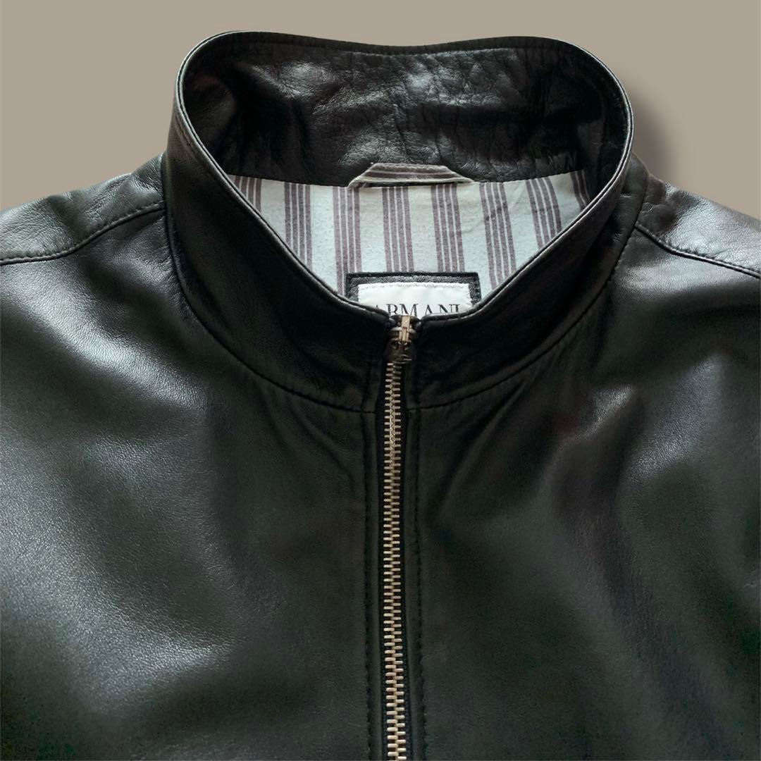 90-00s アーカイブ ARMANI COLLEZIONI レザージャケット