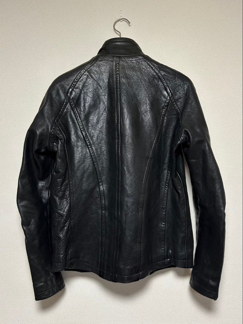 JACKROSE/ジャックローズ/ホースレザージャケット/size44/黒/馬革