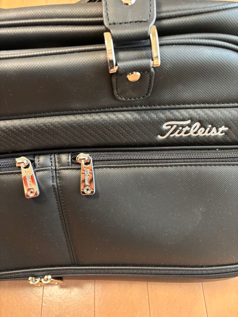 Titleist ブラック　ボストンバック