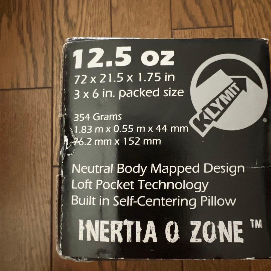 アウトドア寝具 Klymit Inertia O Zone Sleeping Pad