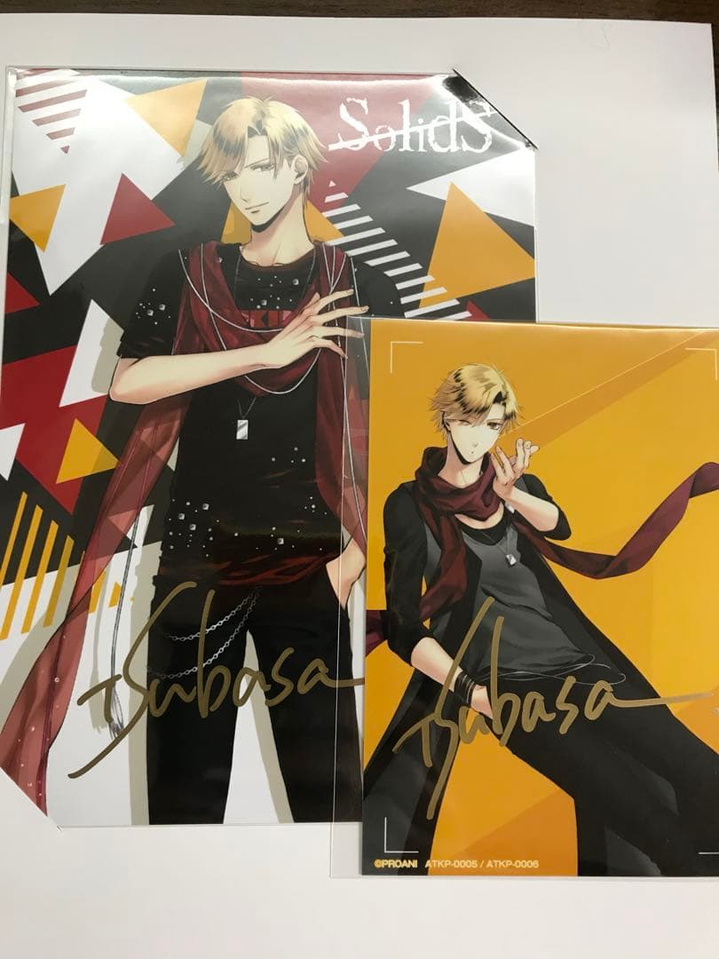 ツキプロ　SolidS CD Blu-ray 奥井翼くん直筆サインポラ