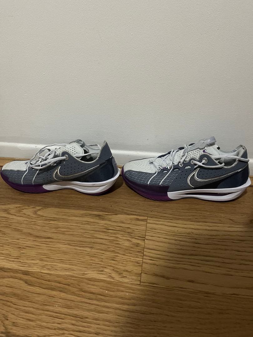 断*ト様 NIKE AIR ZOOM G.T. CUT3 ホワイト/グレー/パー