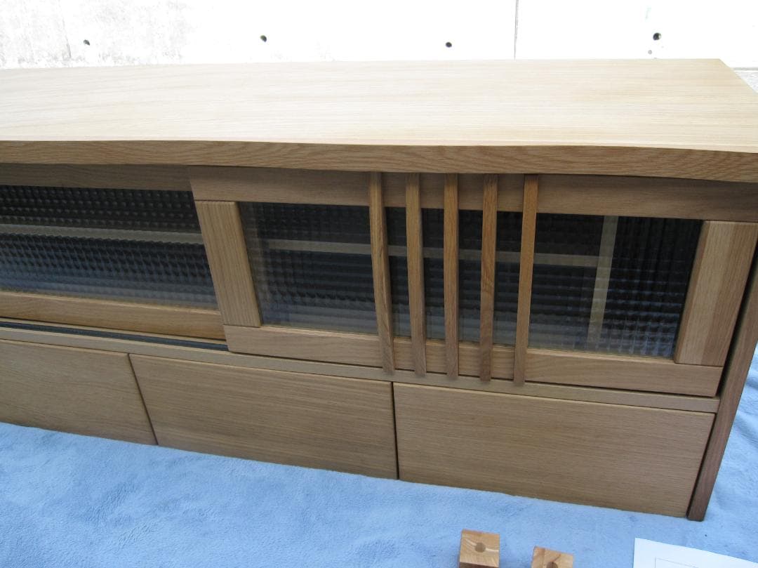 名古屋市等送料無料★新品テレビボード 幅1360×奥行445×高さ632㎜