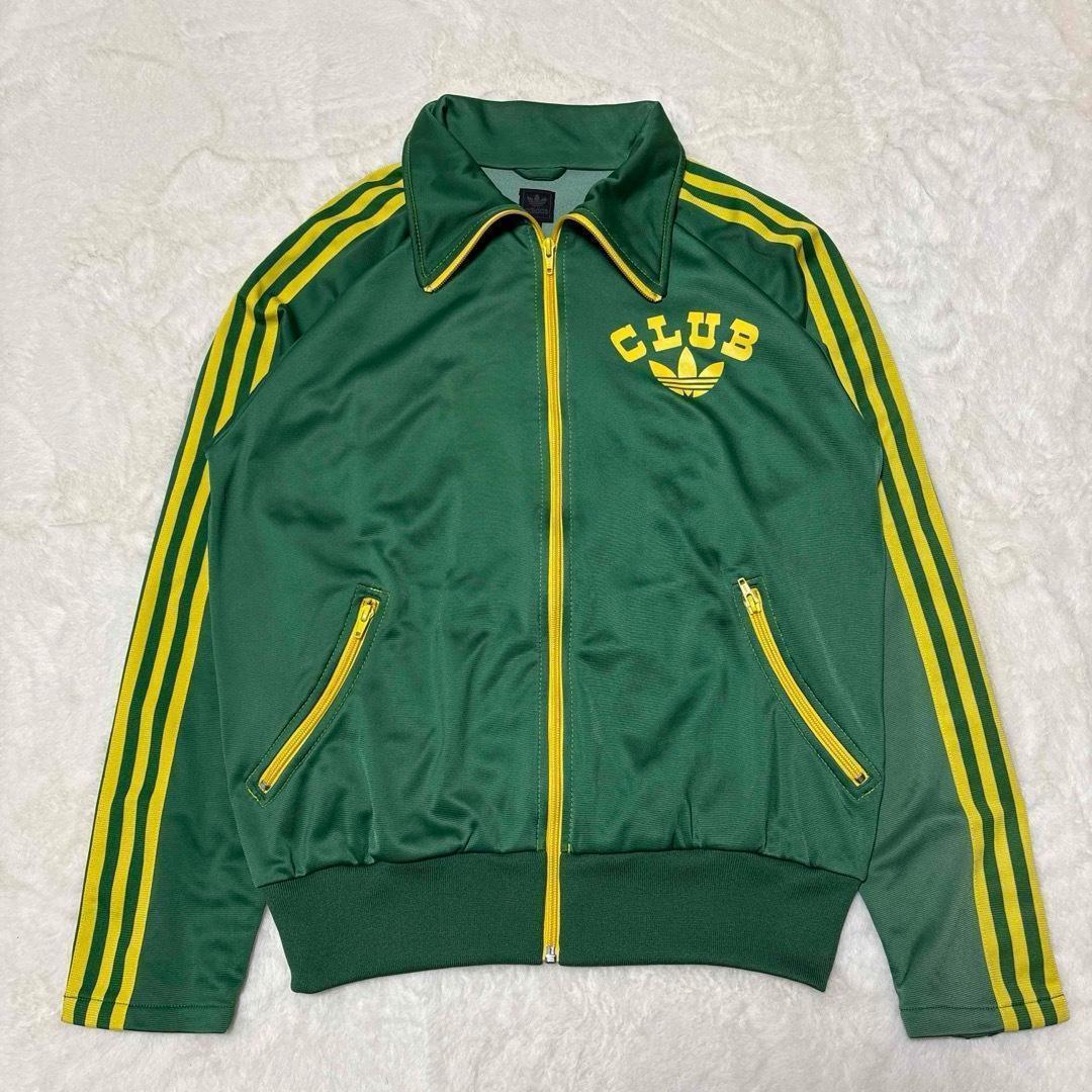 アディダス　adidas トラックジャケット　L トレフォイル　曲がりポケット