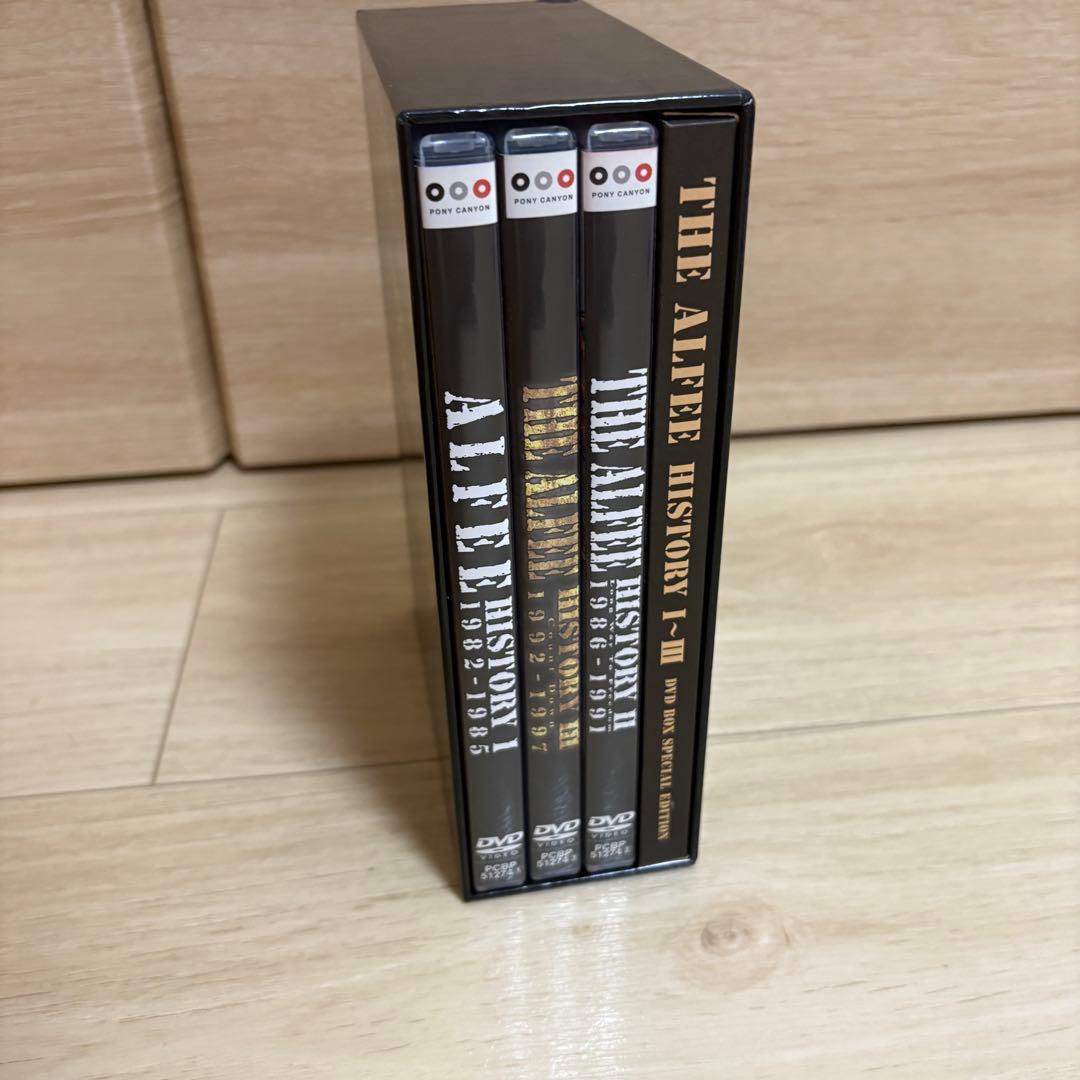 THE ALFE HISTORY Ⅰ～Ⅲ DVD-BOX