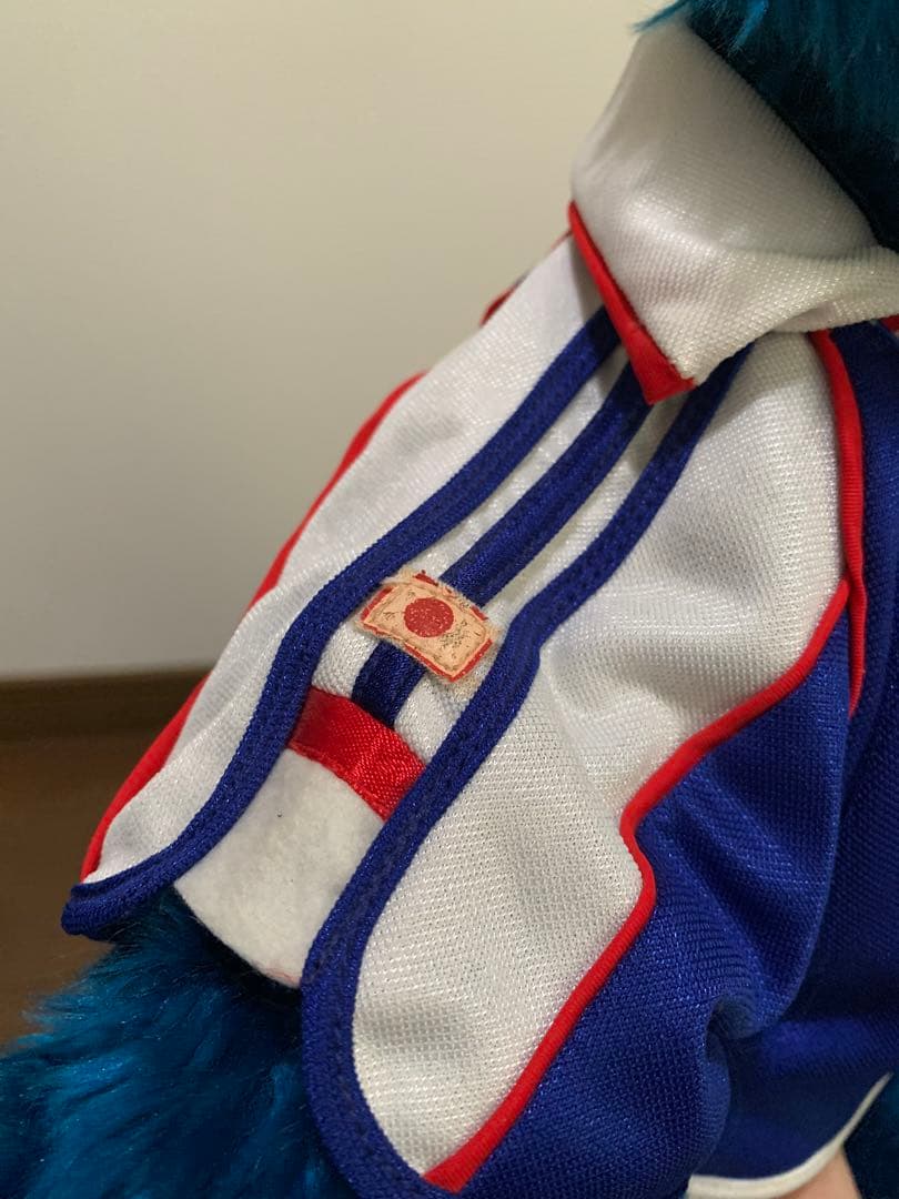 日本代表×セサミストリート クッキーモンスター ぬいぐるみ 2001 サッカー