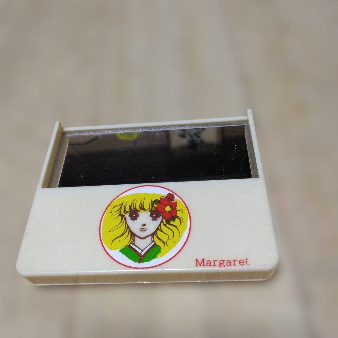 塩森恵子　希林館通り　マーガレット全プレ　ミラー付ヘアコーム　少女漫画　当時物