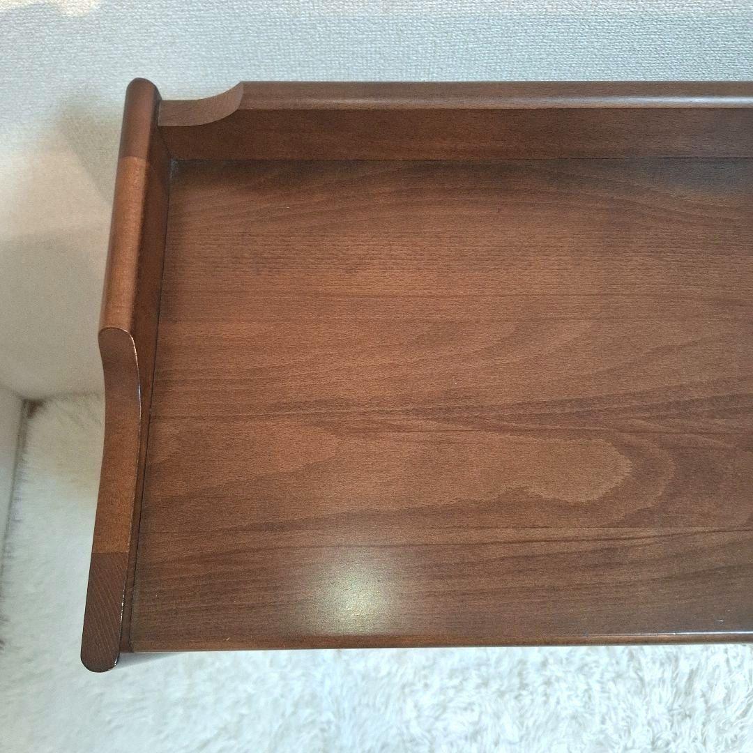 【美品】karimoku カリモク オールドカリモク 電話台 ファックス台