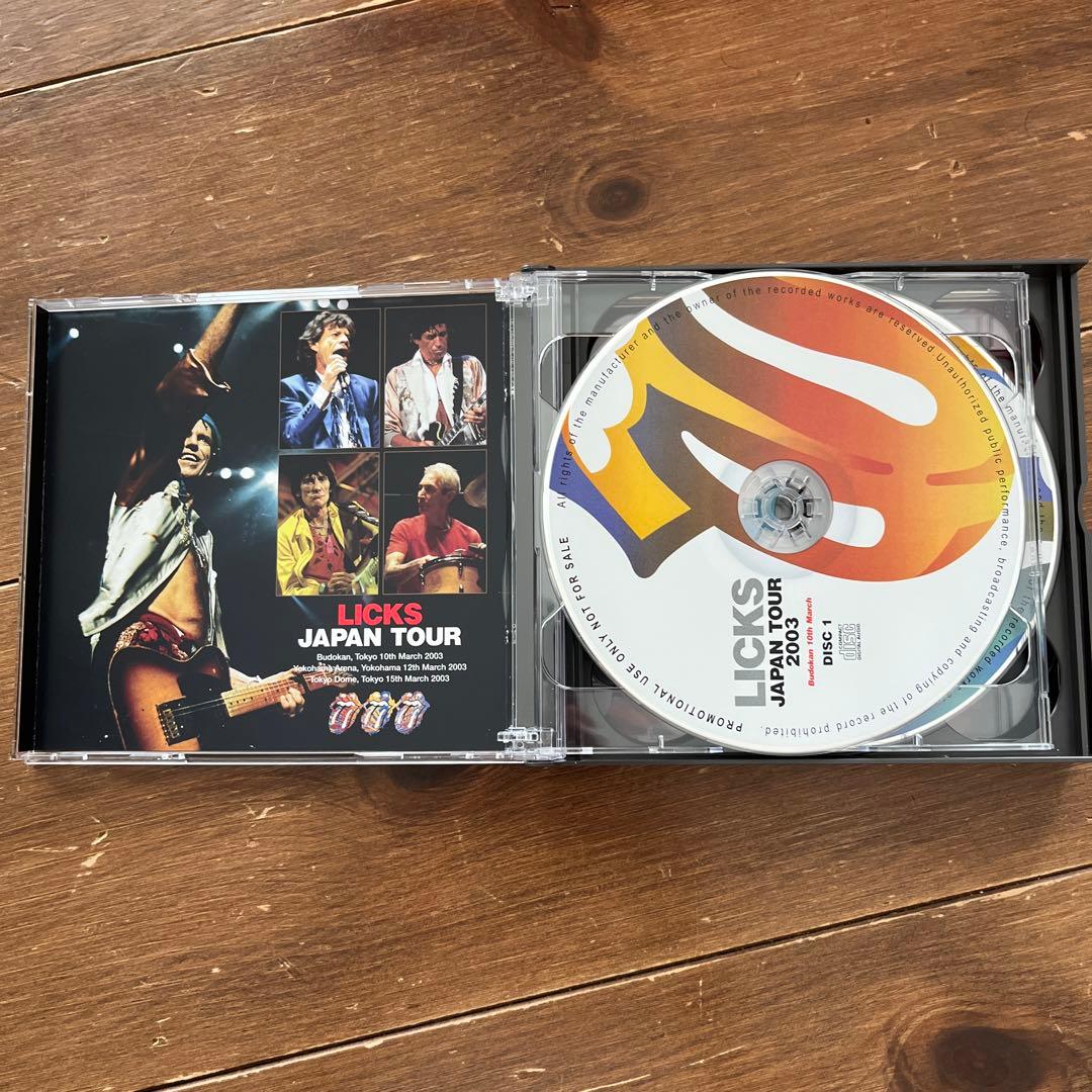洋楽 ROLLING STONES LICKS JAPAN TOUR 200