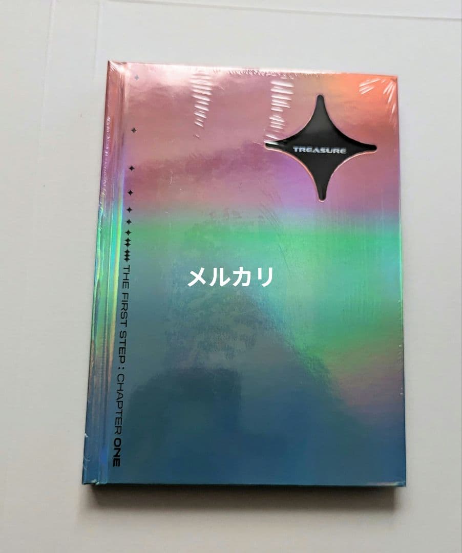 匿名配送　TREASURE　アルバム　ROUND PHOTO CARD 　セット