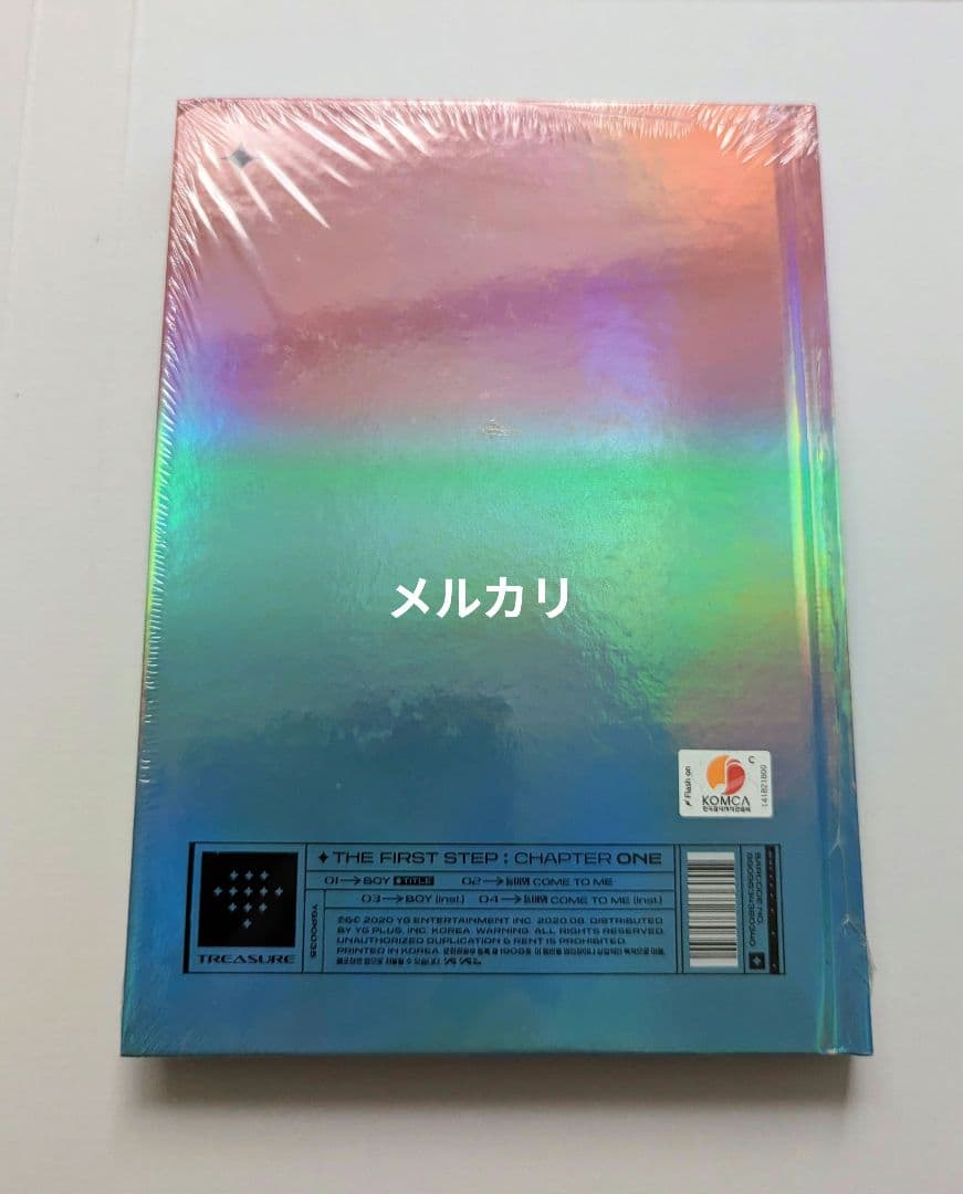匿名配送　TREASURE　アルバム　ROUND PHOTO CARD 　セット