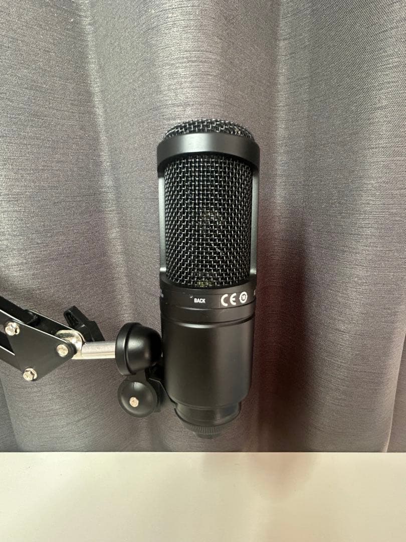 audio-technica AT2020 マイクアーム XLRケーブル セット