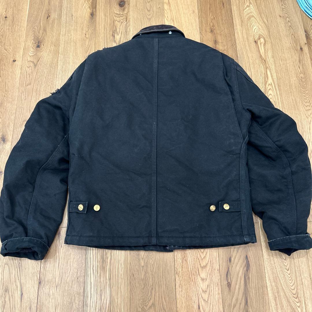 【Sサイズ】Carhartt 黒 トラディショナルジャケット メンズ　メキシコ製