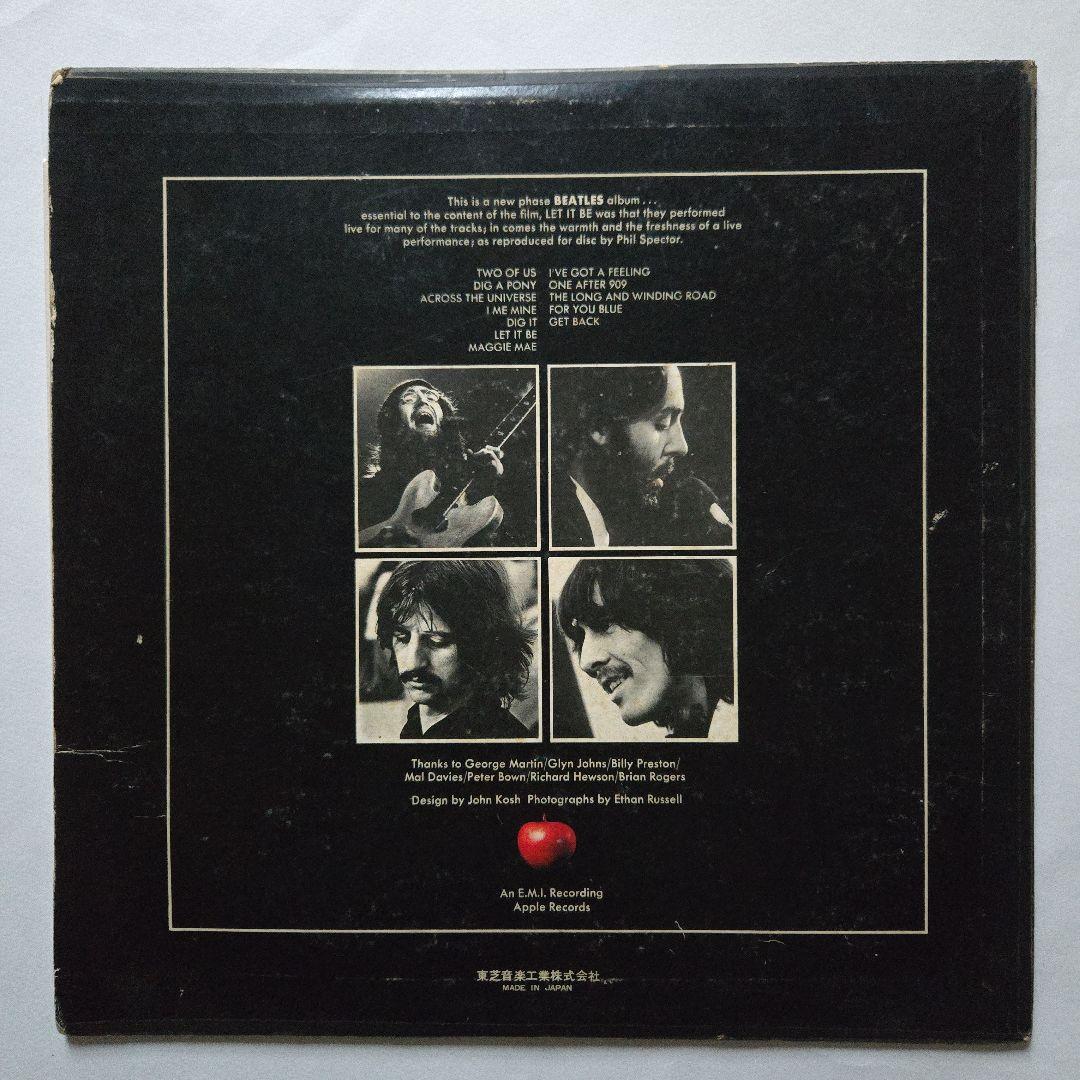 The Beatles LET IT BE 写真集付き