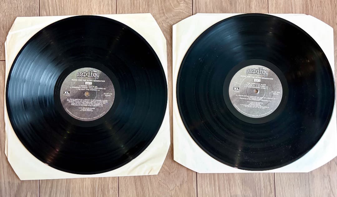 Prodigy Music for Jilted Generation レコード