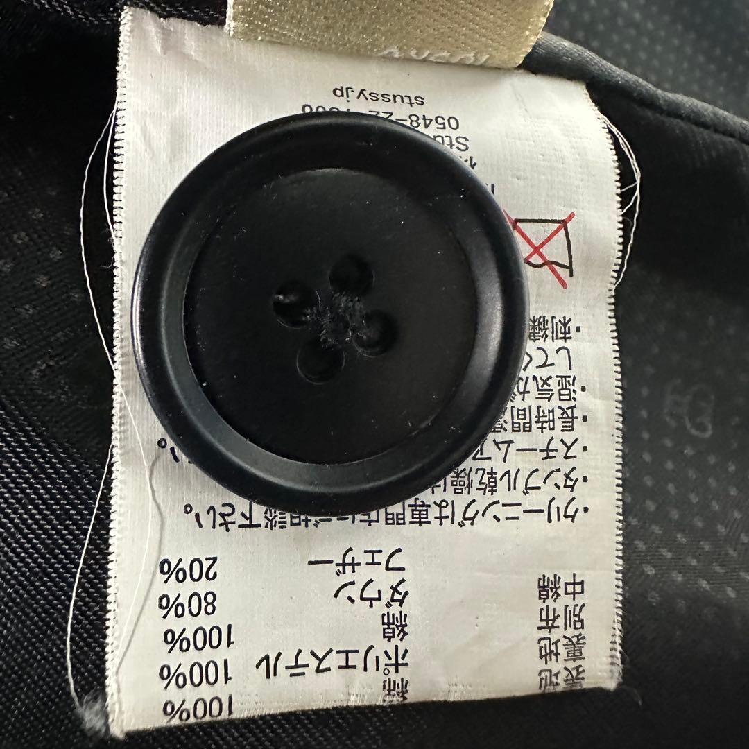 ベル 様用STÜSSY 赤・黒チェック ダウンベスト ビッグサイズ XL