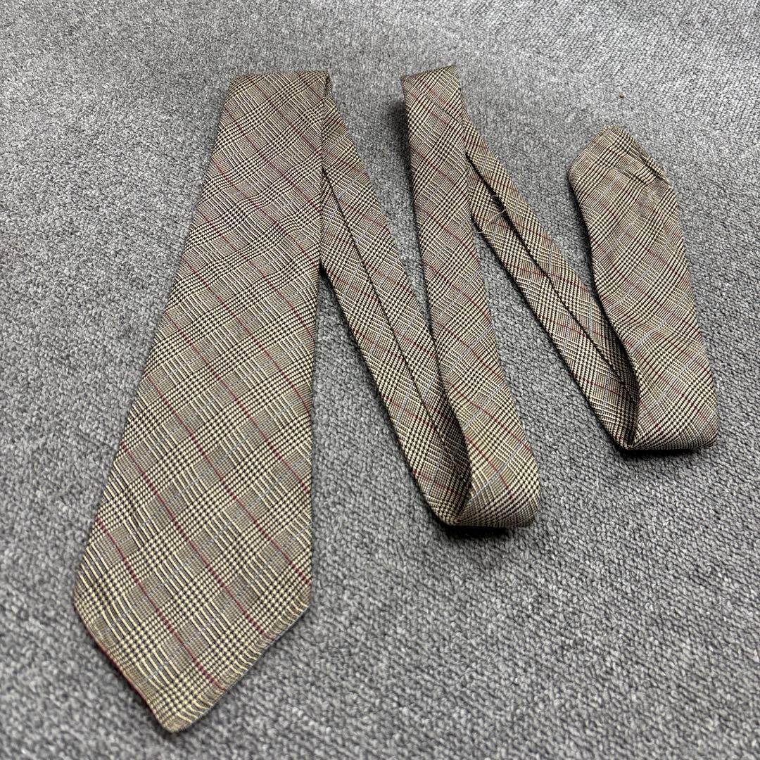 RRL ダブルアールエル ハンドメイド ネクタイ　チェック　シルク