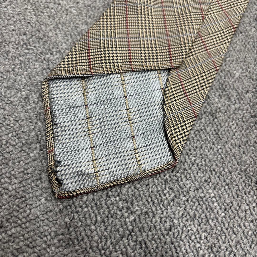 RRL ダブルアールエル ハンドメイド ネクタイ　チェック　シルク