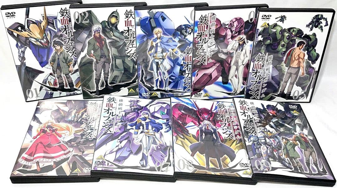 機動戦士ガンダム/鉄血のオルフェンズ 【1期+2期】DVD 全18巻セット