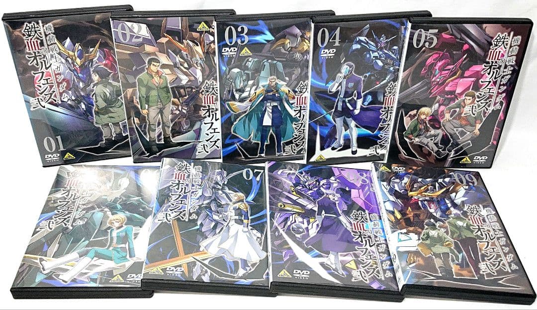 機動戦士ガンダム/鉄血のオルフェンズ 【1期+2期】DVD 全18巻セット