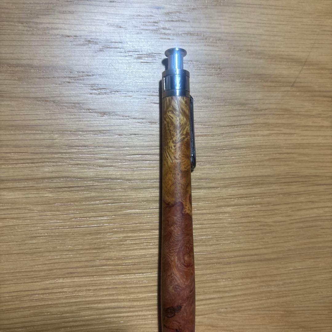 工房楔 花梨紅白 (こぶ杢) シャープペンシル