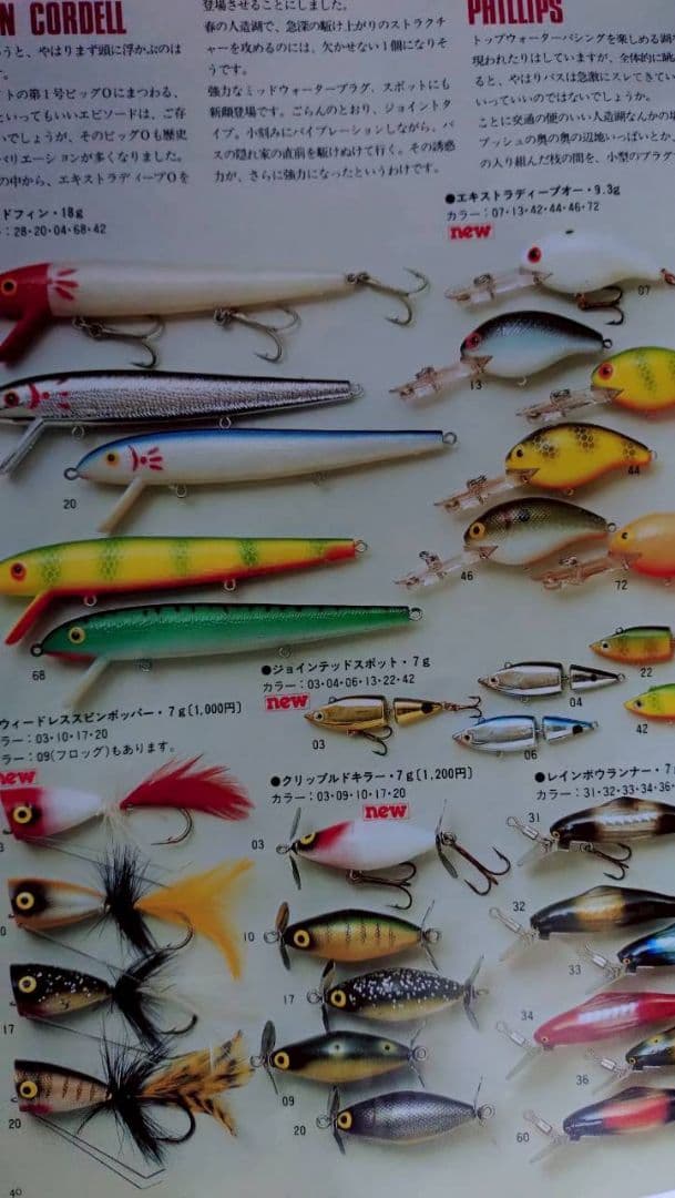 1984 スミス カタログ SMITH ヘドン ハトリーズ