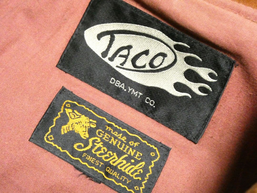 ステアハイド！TALON＆ビッグサイズ38-40相当！DACO襟付きトラッカー