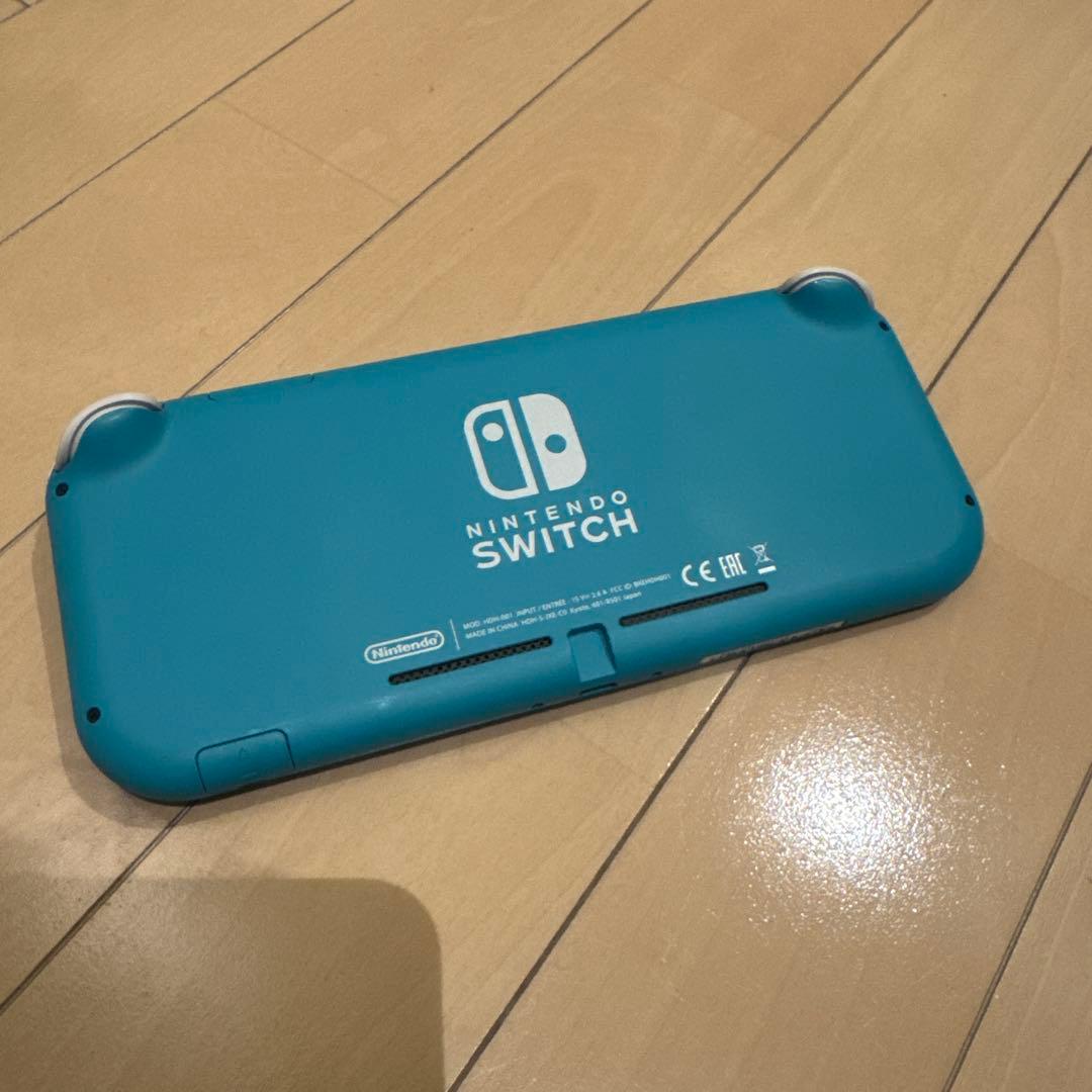 美品　【Nintendo】Switch Liteターコイズ　本体のみ