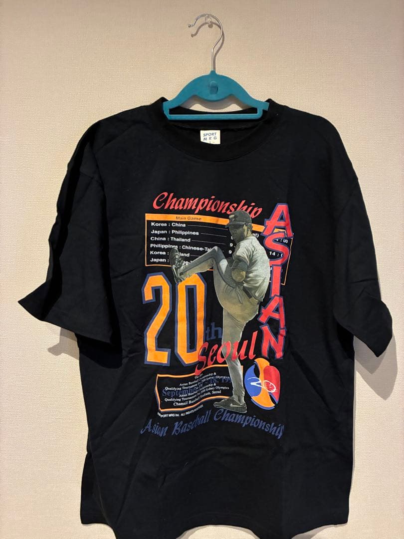 レア！第20回アジア野球選手権大会 Tシャツ L 黒