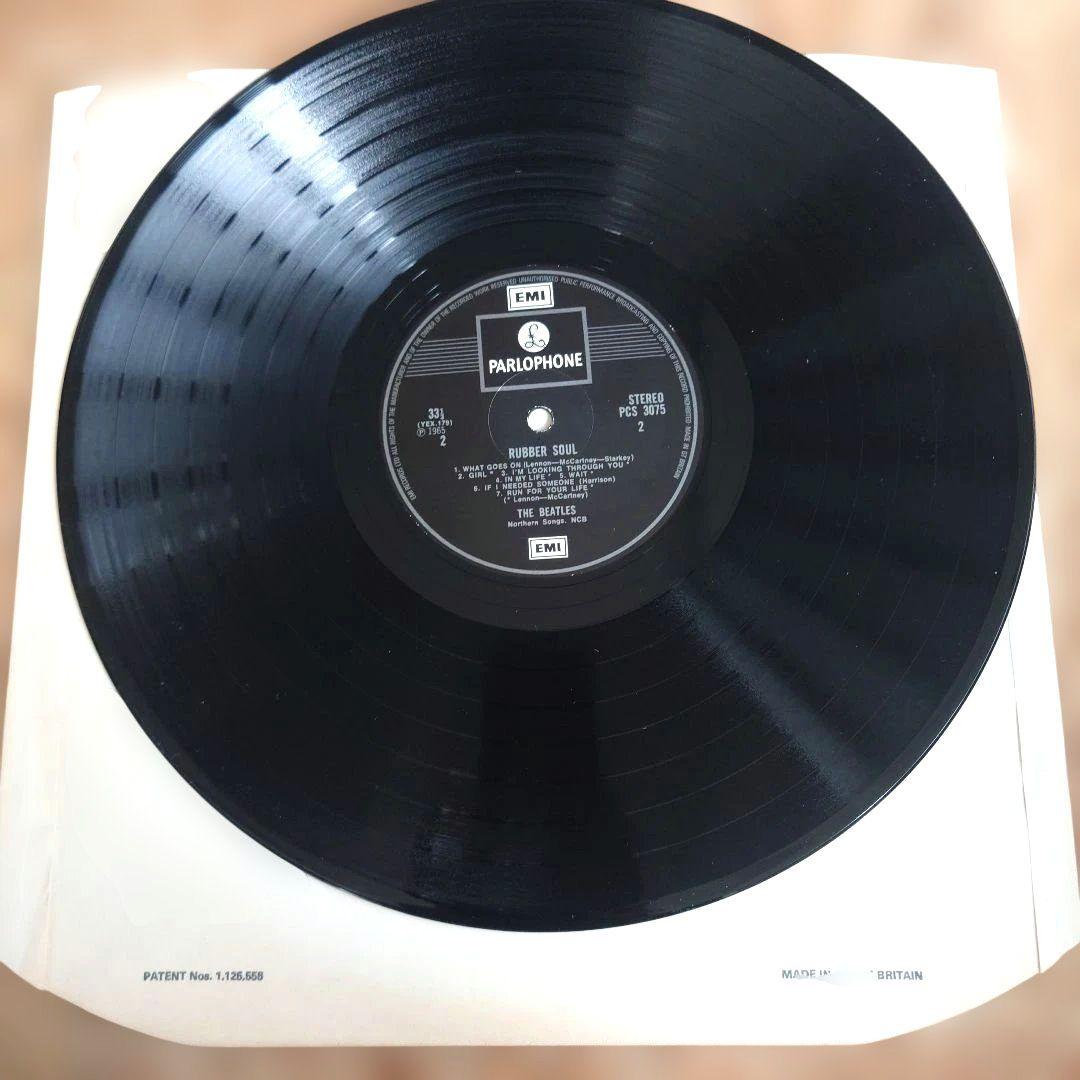 UK盤RUBBER SOUL THE BEATLES