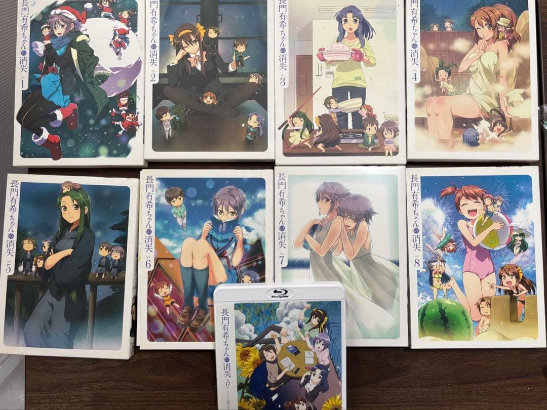 長門有希ちゃんの消失 Blu-ray とOVA Blu-rayのセット