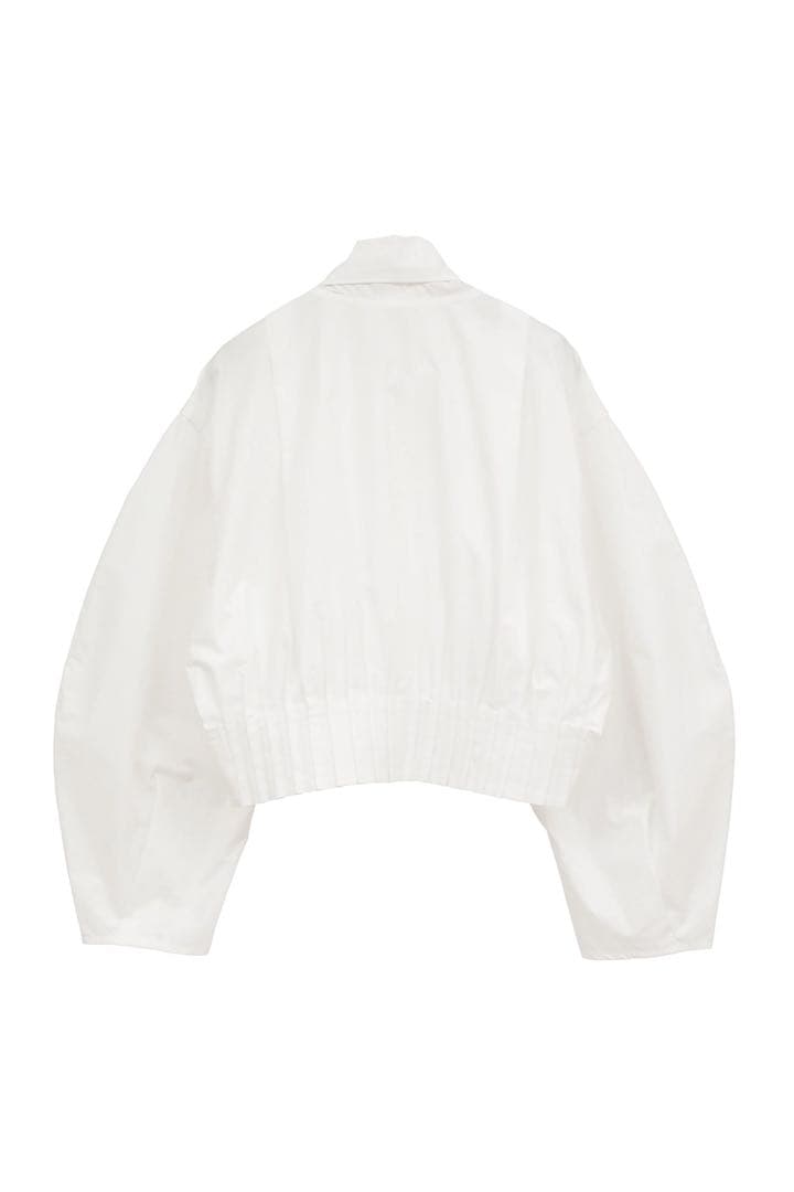 クラネ　CLANE RIBBON ZIP SHIRTS