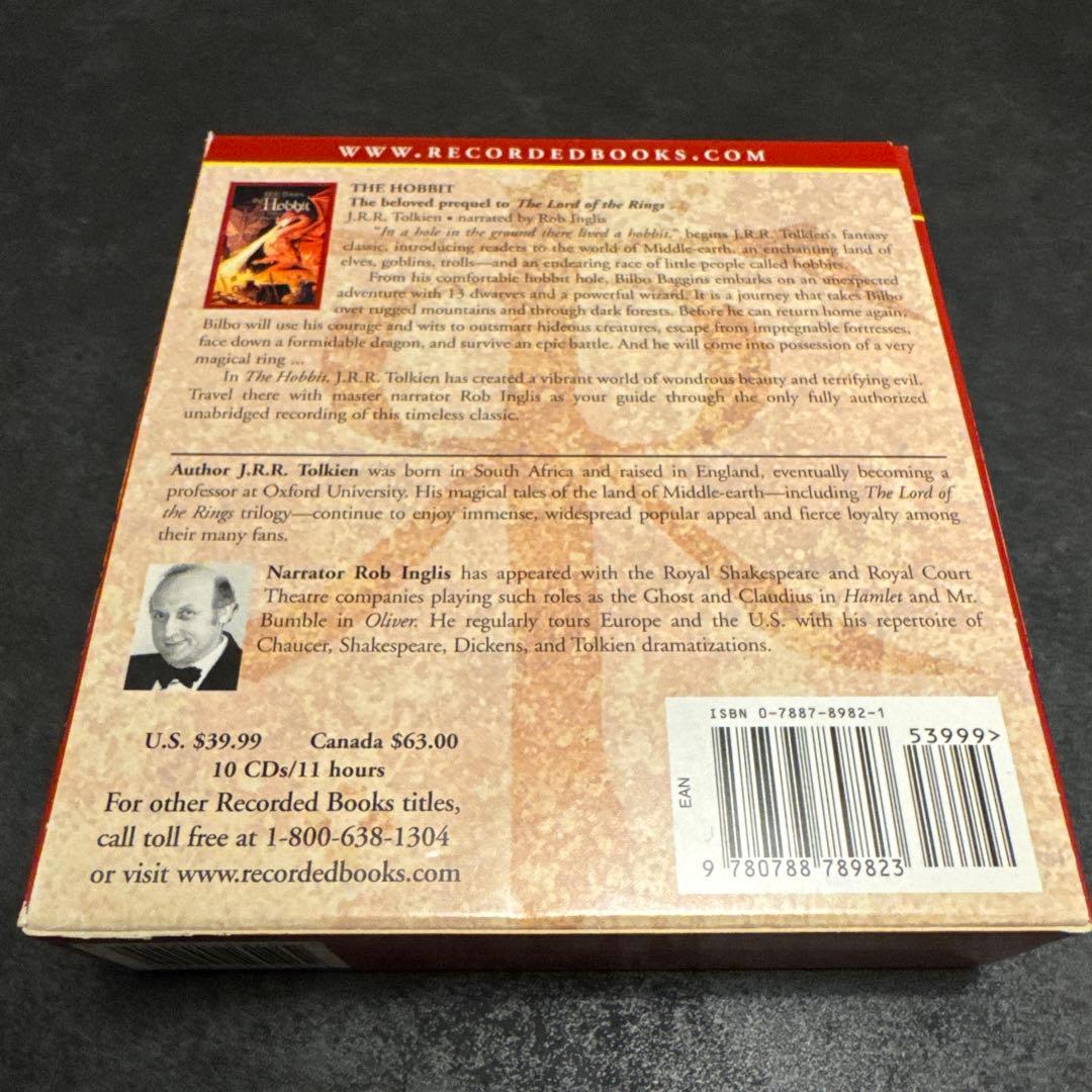 【洋書】The Hobbit - J.R.R. Tolkien - CD10枚組