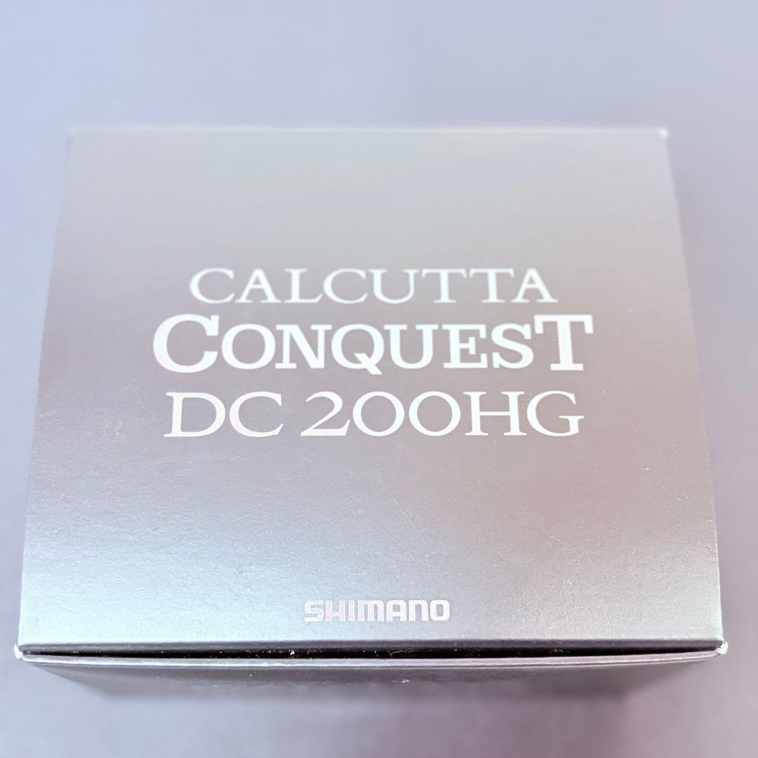 20カルカッタコンクエスト200DC HG SHIMANO リール　釣り